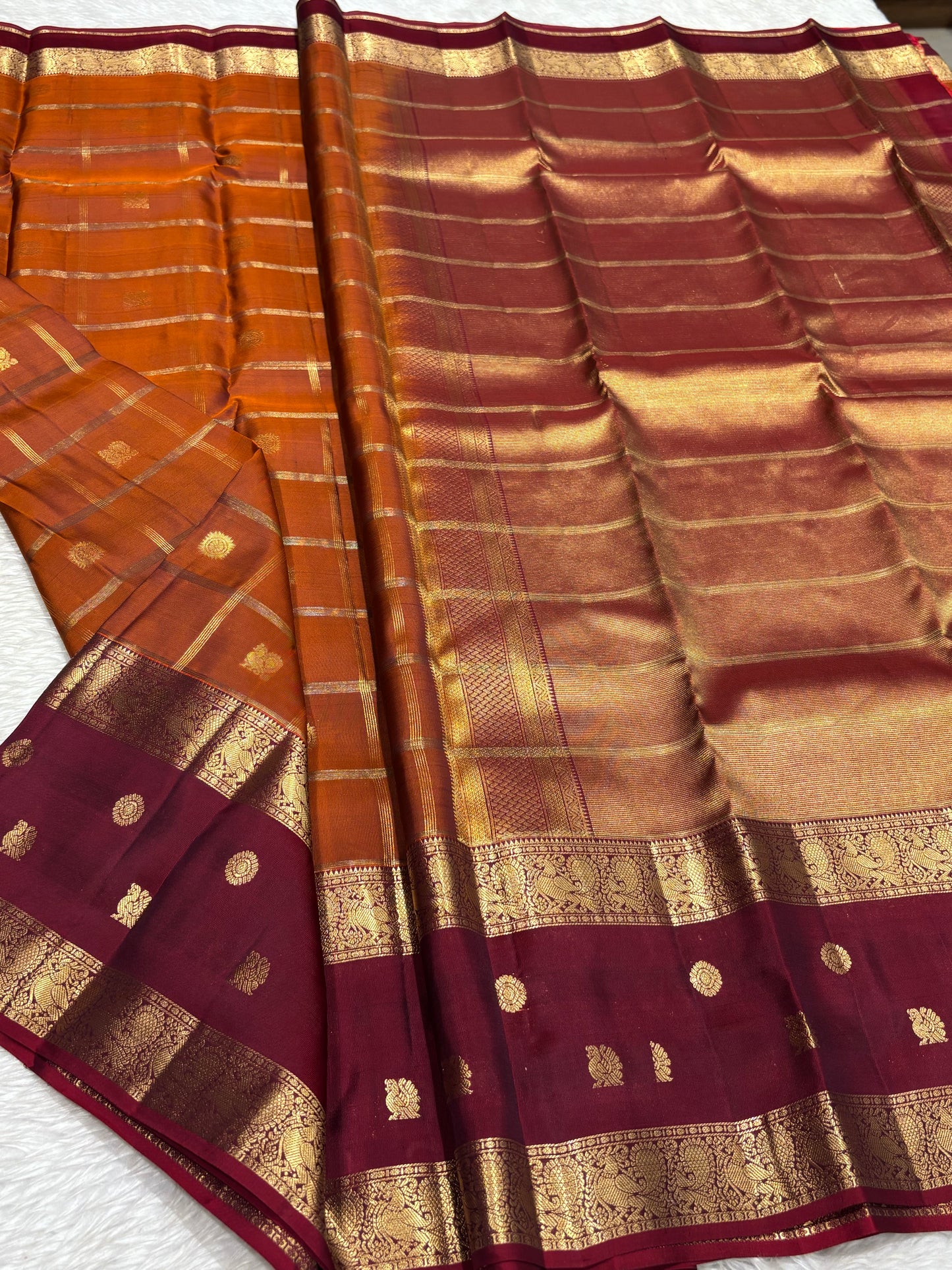 Pure Kanchipuram silk