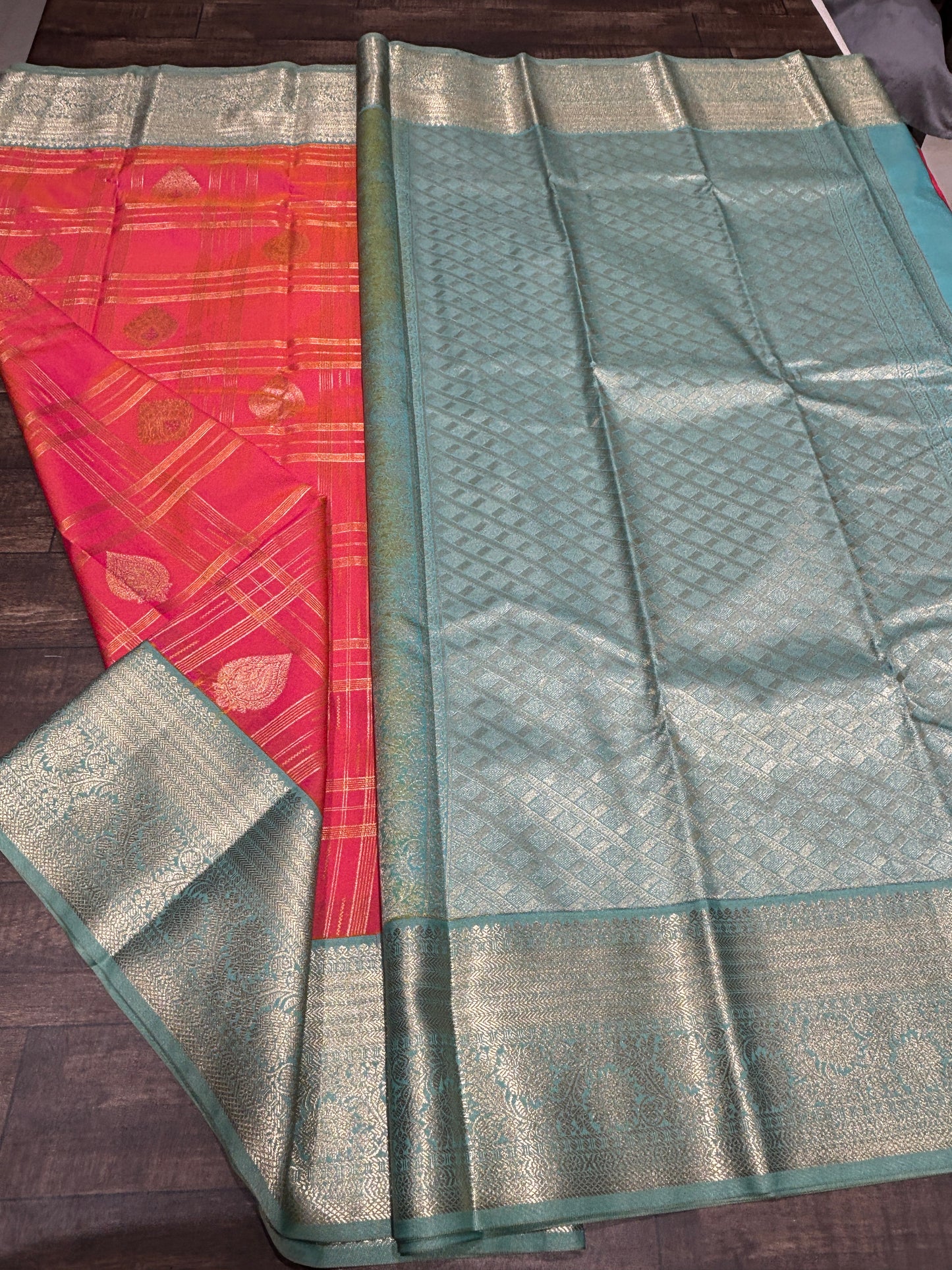 Semi Kanchipuram silk