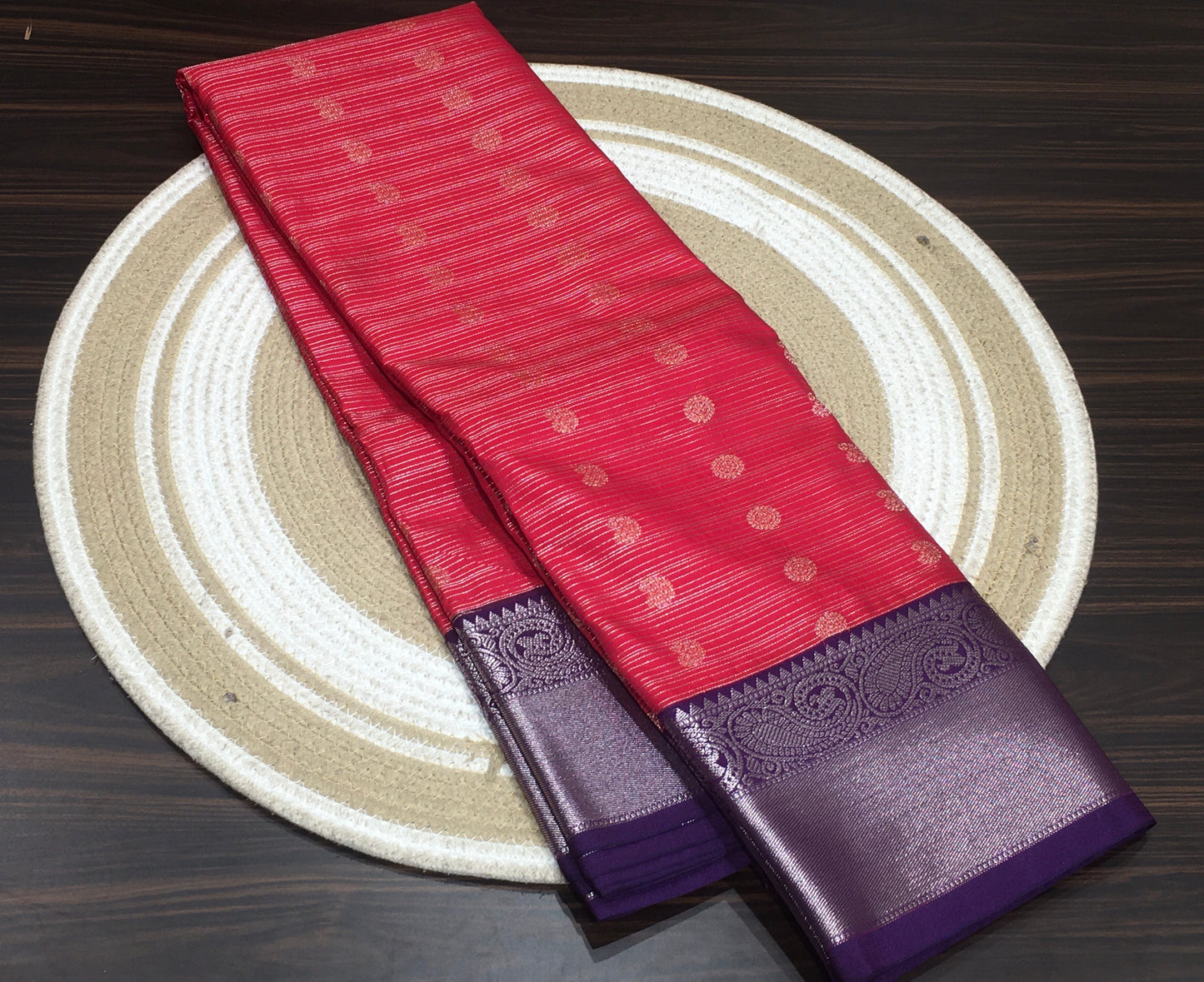 Semi Kanchipuram silk