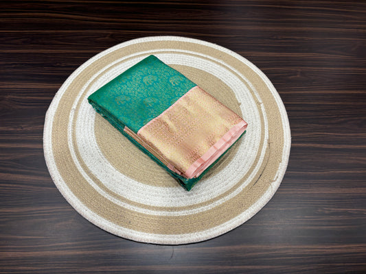 Semi Kanchipuram silk
