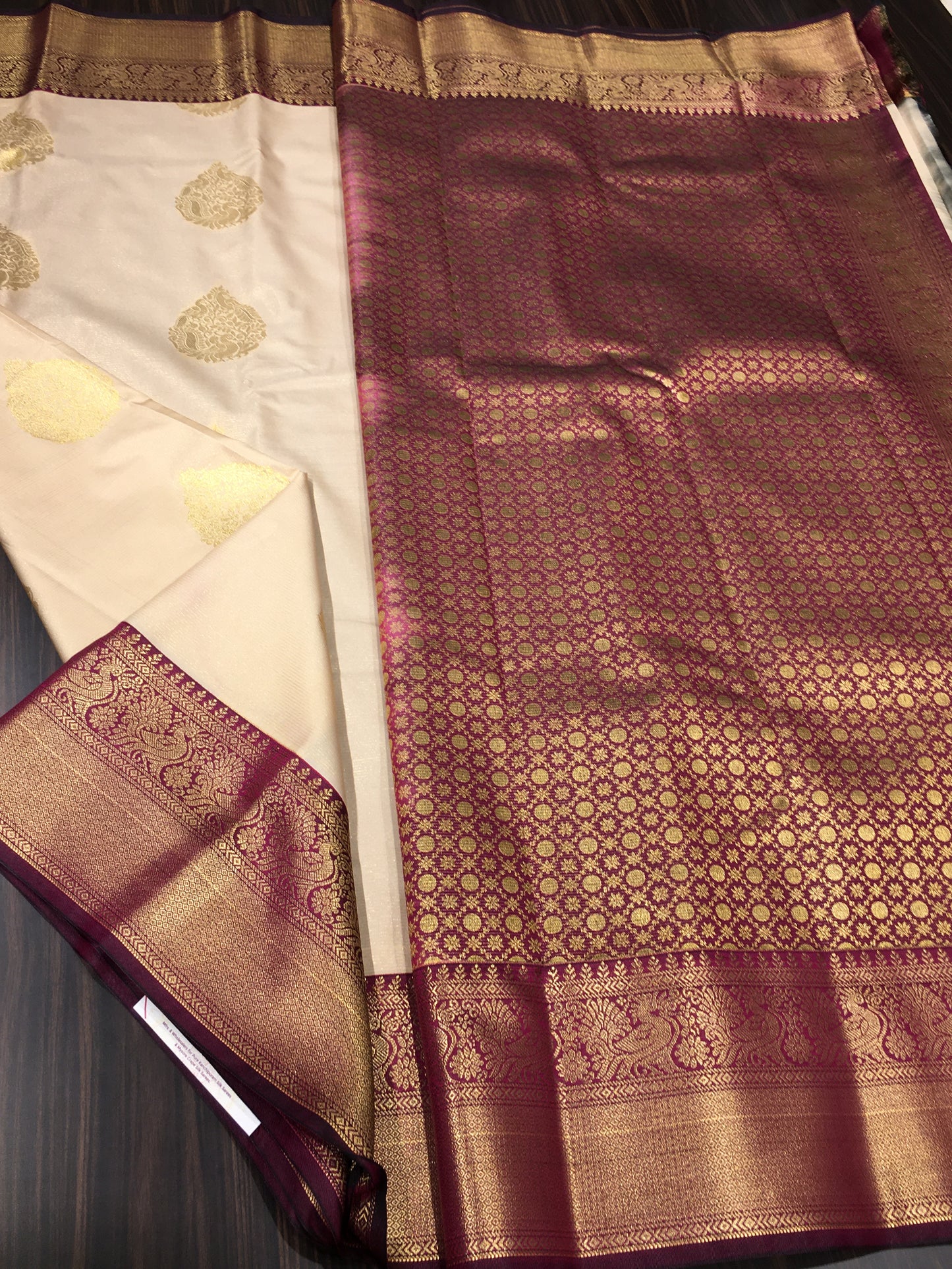 Semi Kanchipuram silk