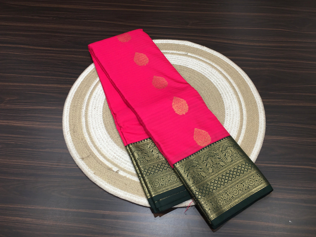 Semi Kanchipuram silk