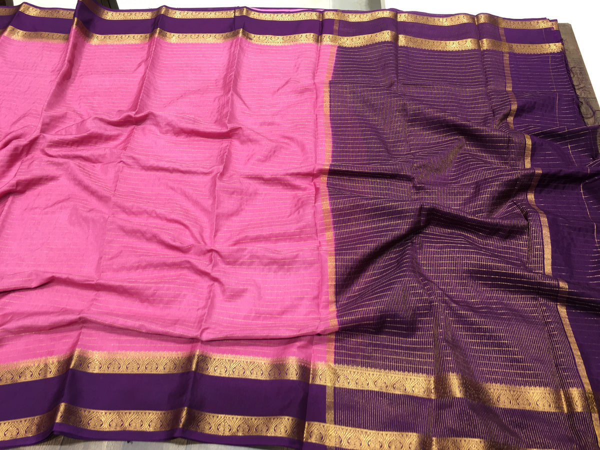 Semi Mysore Crape Silk