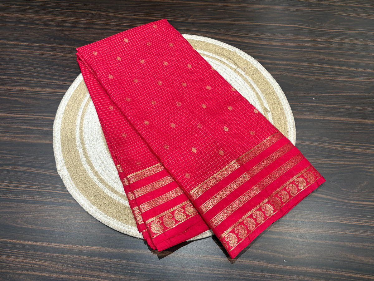 Semi Mysore crape