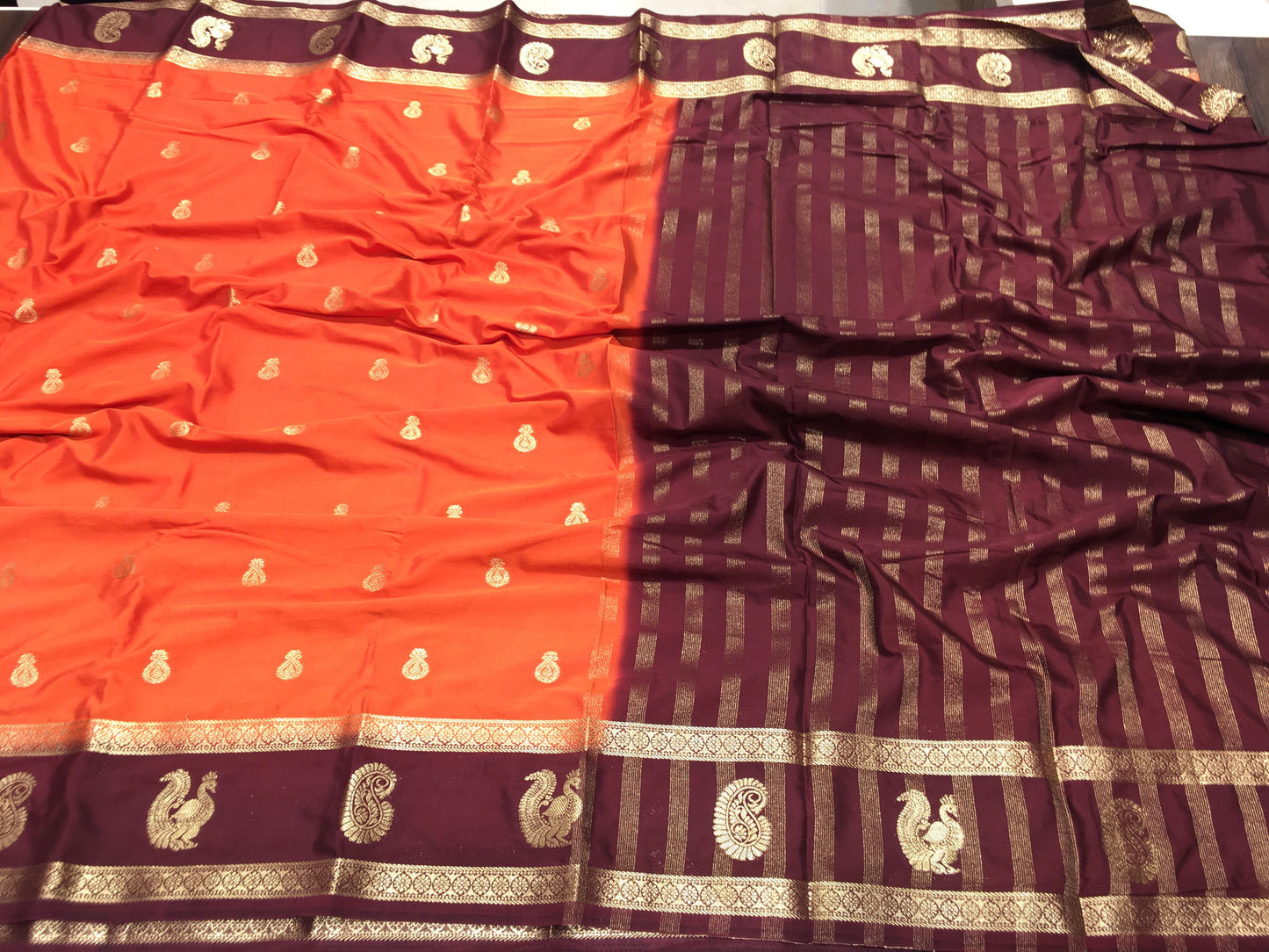 Semi Mysore crape