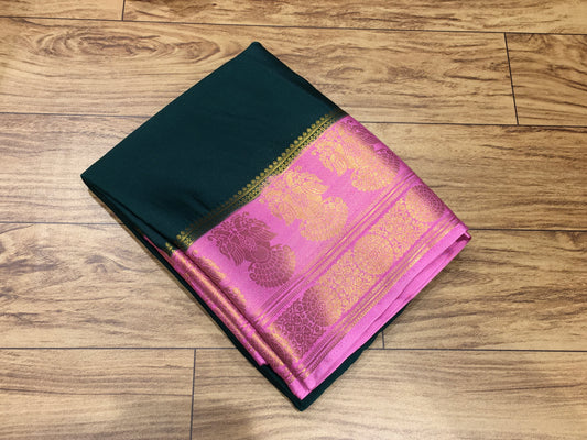 Semi Mysore Crape Silk