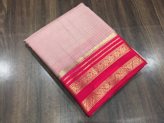 Semi Mysore Crape Silk