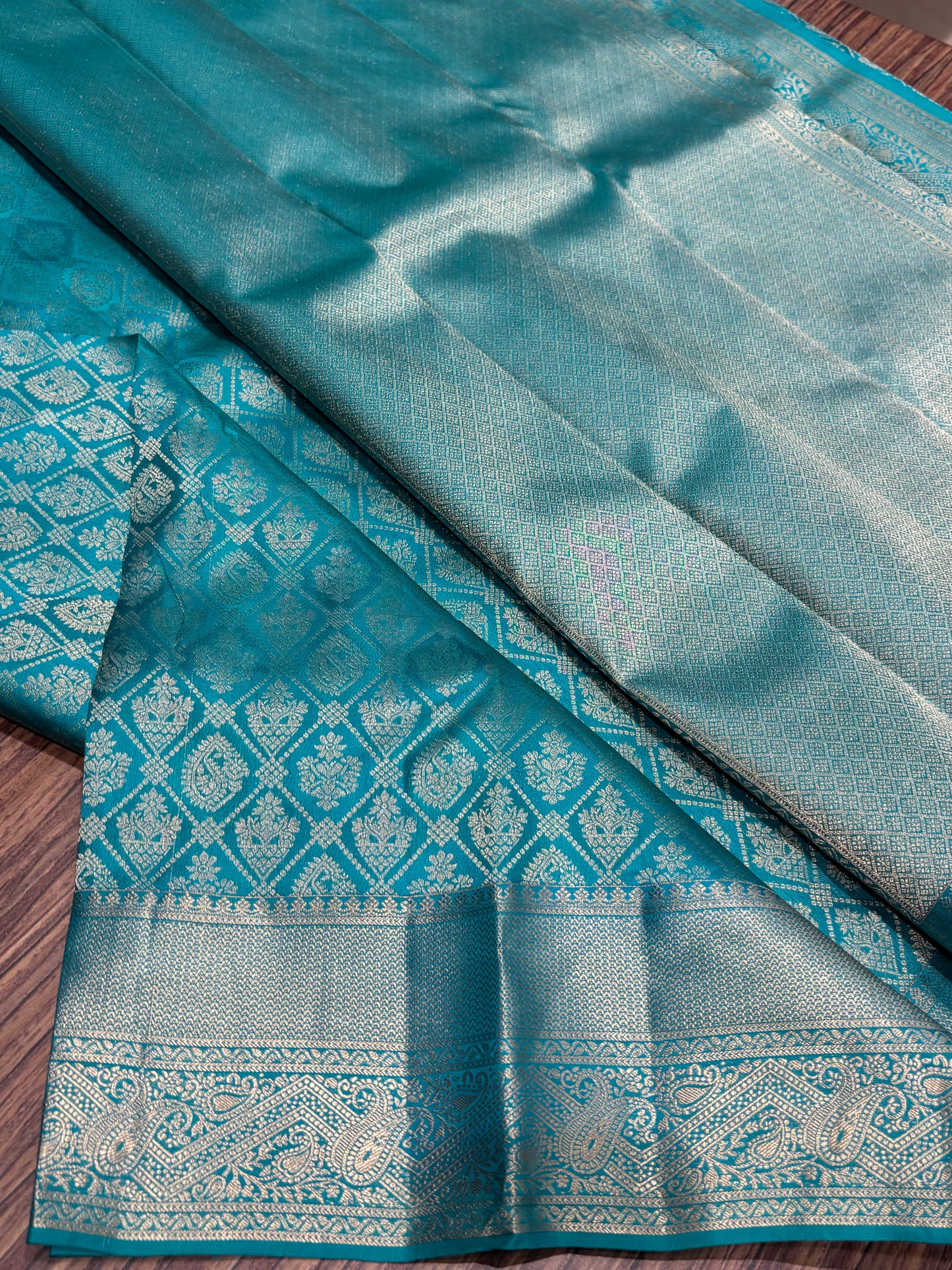 Pure Kanchipuram Broced Silk