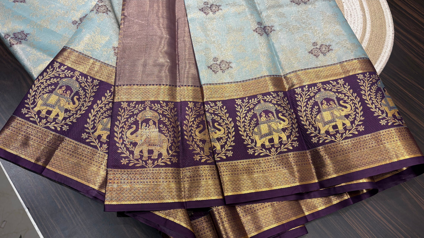 Semi Kanchipuram tissue