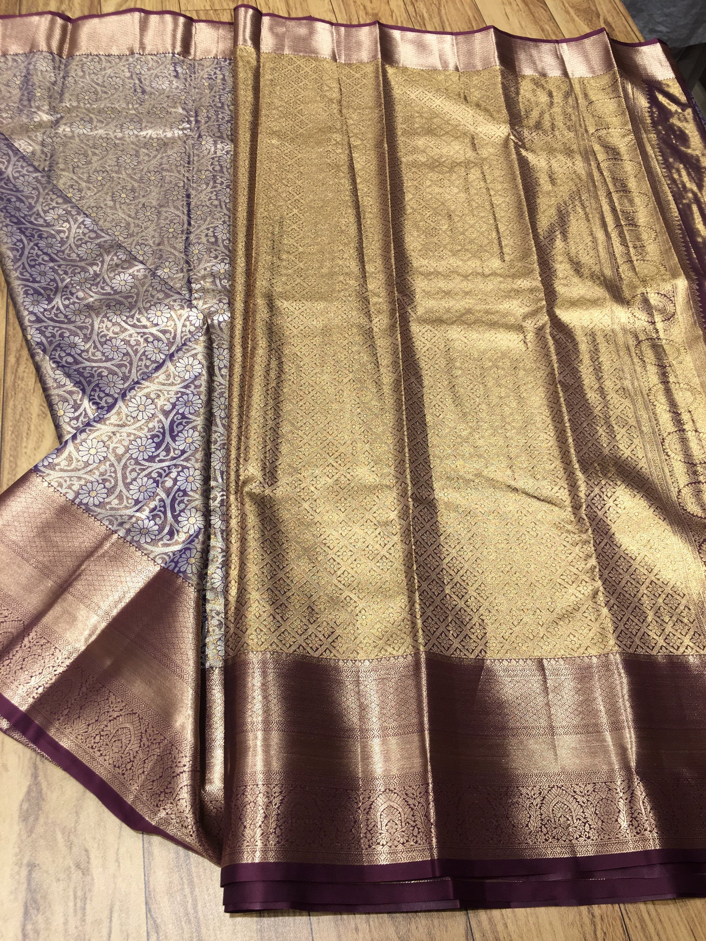 Semi Kanchipuram tissue