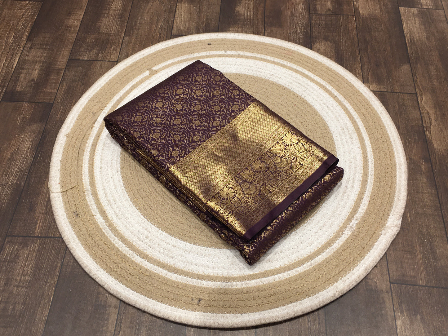 Semi Kanchipuram silk