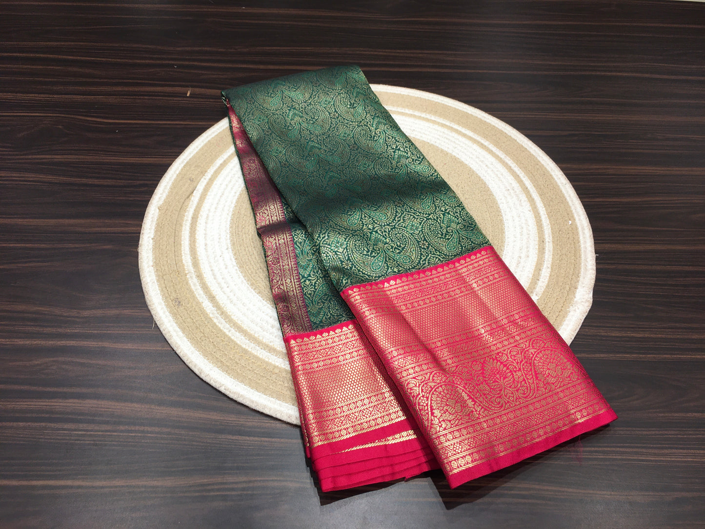 Semi Kanchipuram silk
