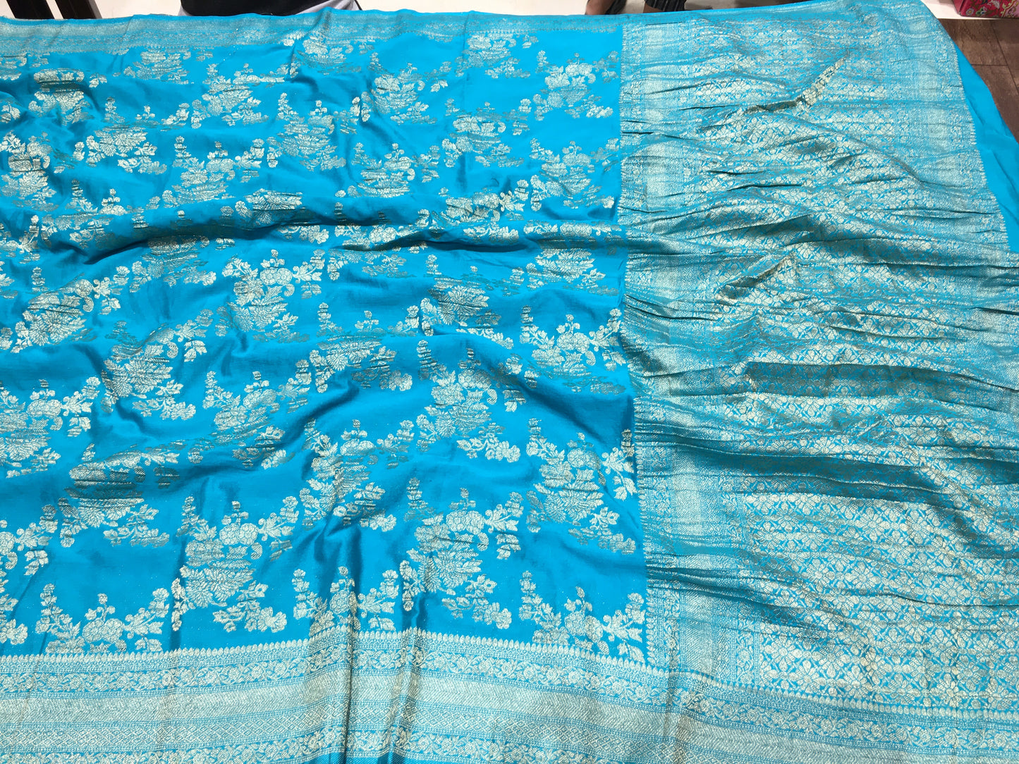 Chiffon georgette saree