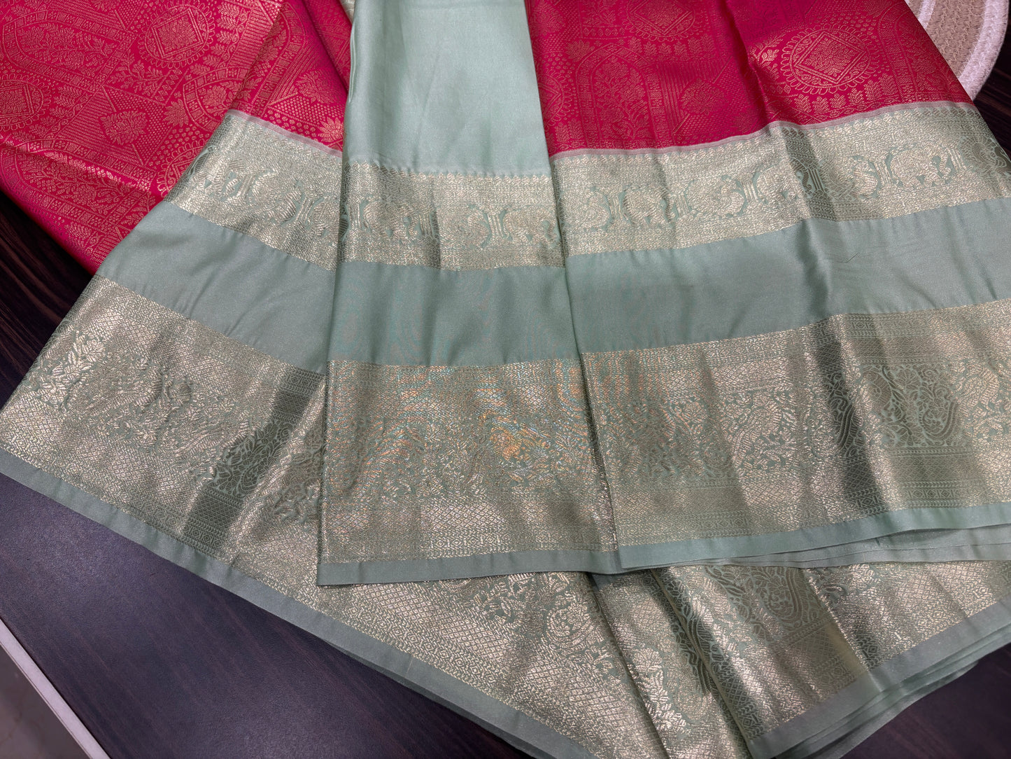 Semi Kanchipuram silk