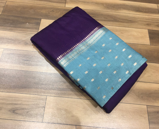 Moonga Crape Saree