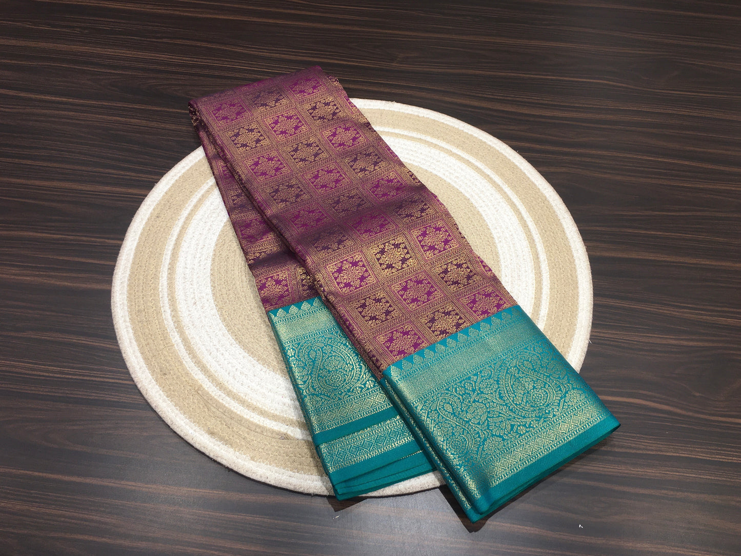 Semi Kanchipuram silk