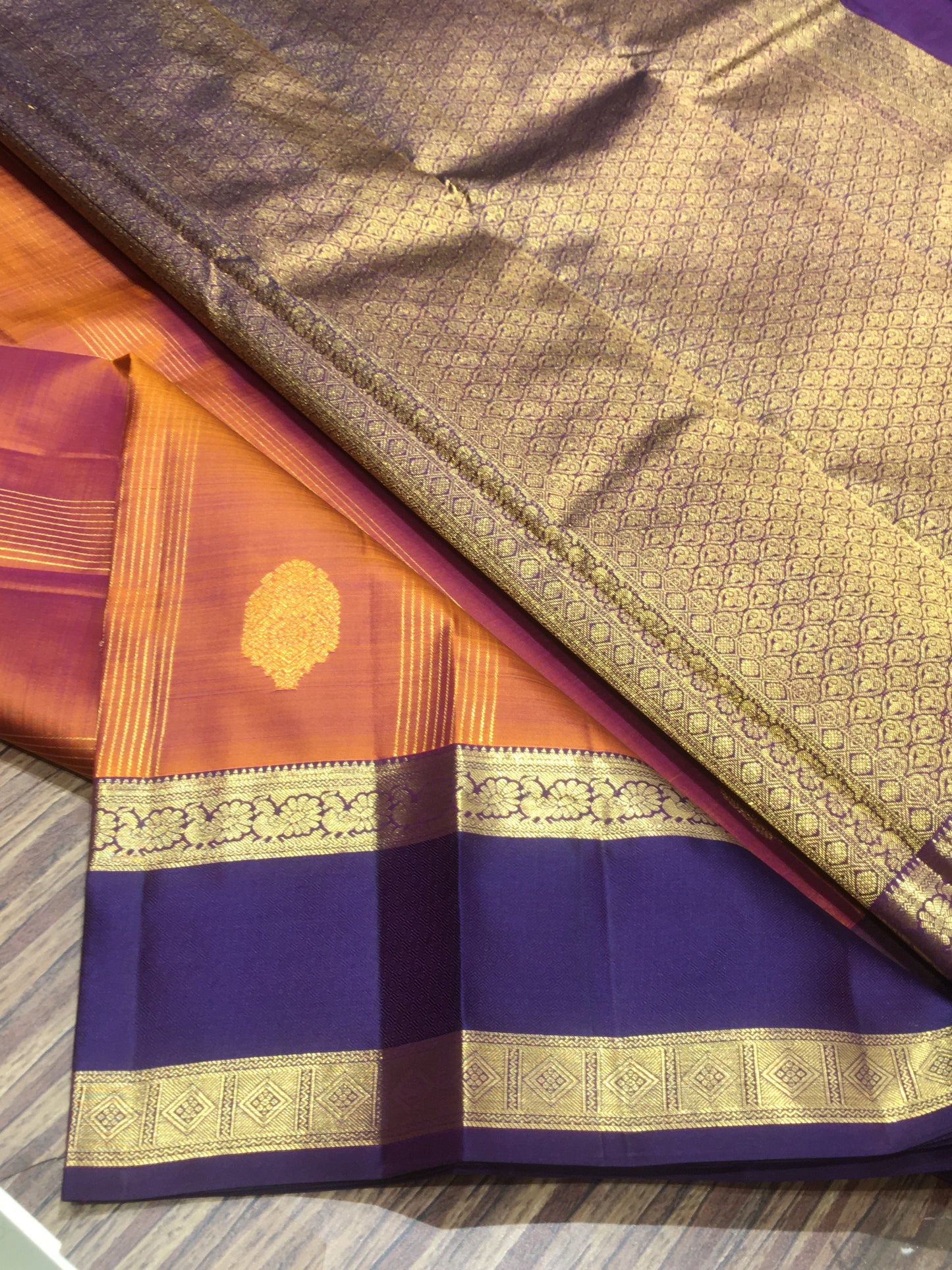 Pure Kanchipuram silk