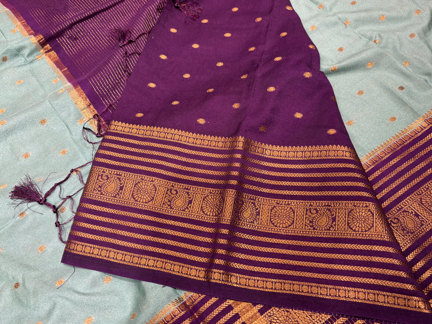 Semi Mysore crape