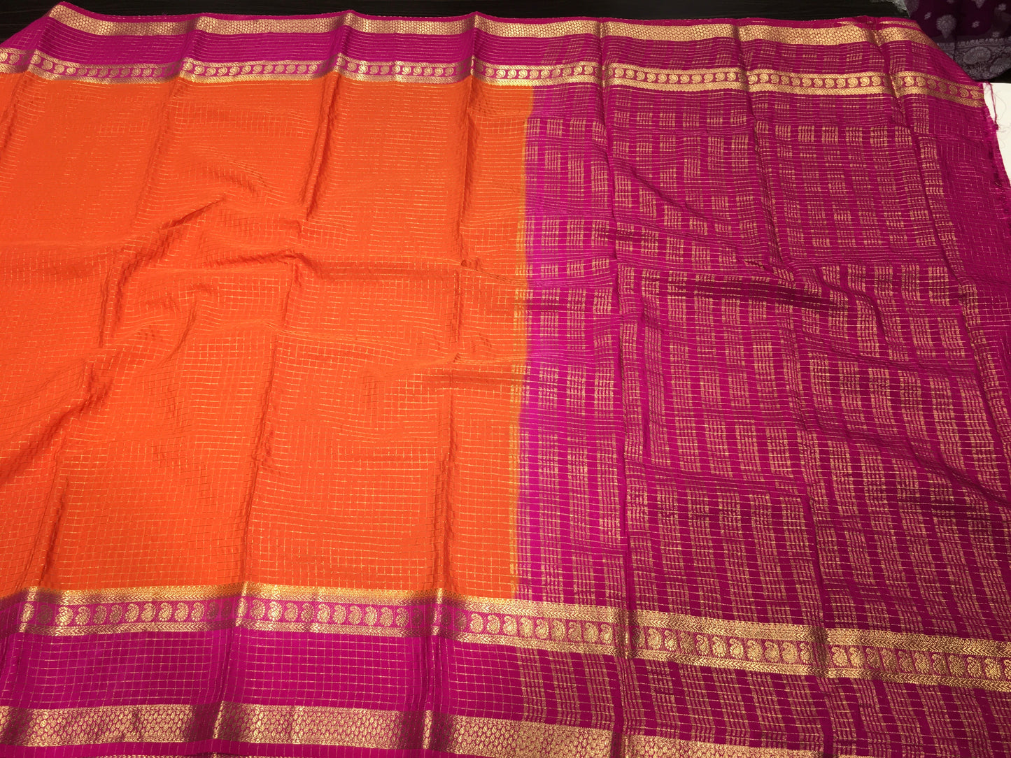 Semi Mysore crape