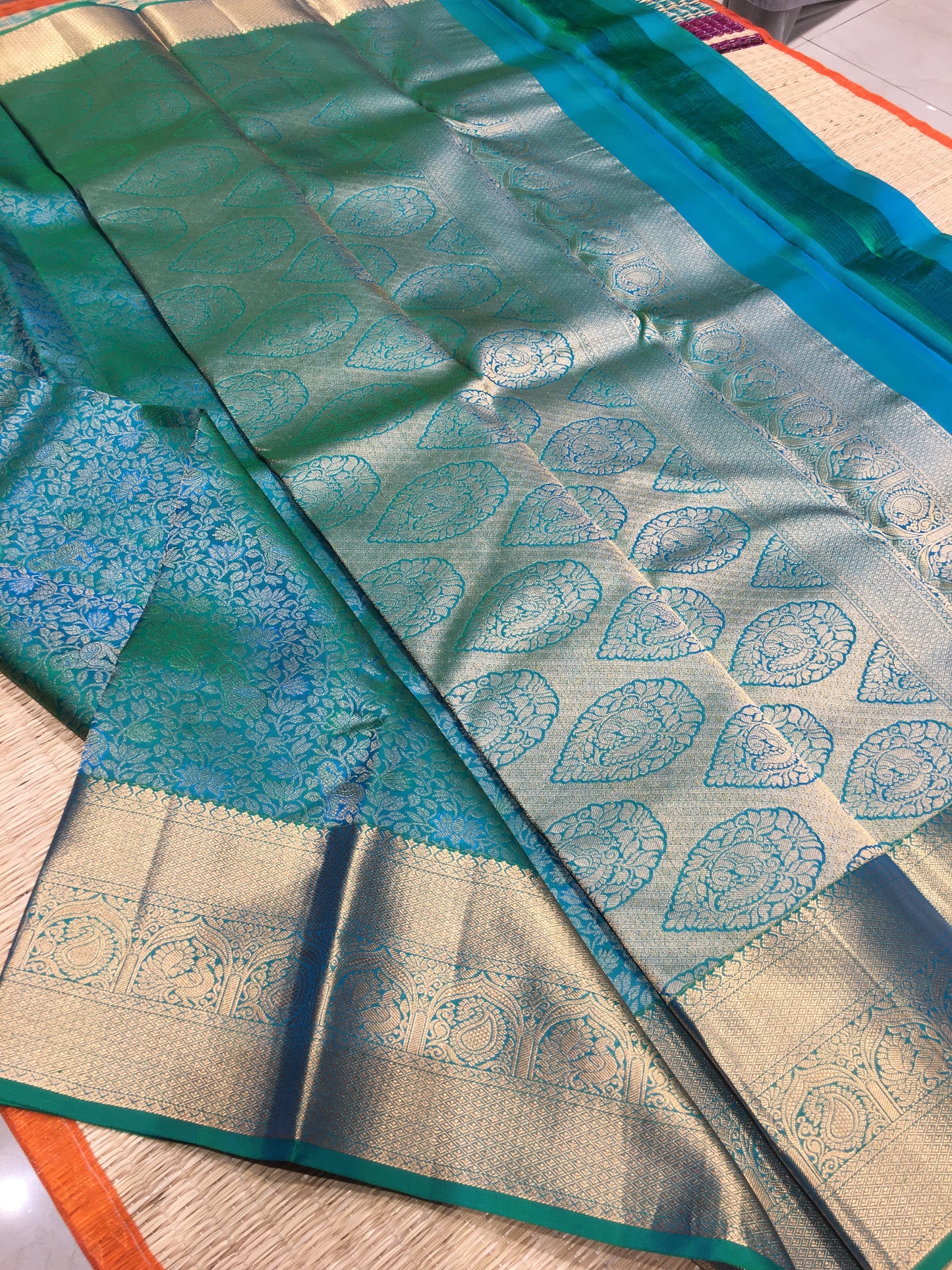 Pure Kanchipuram silk