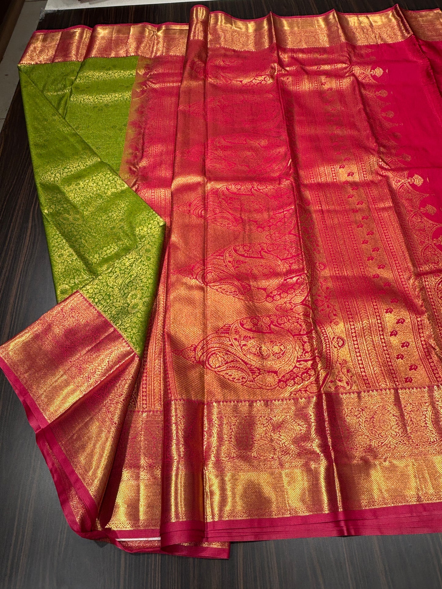 Semi Kanchipuram silk