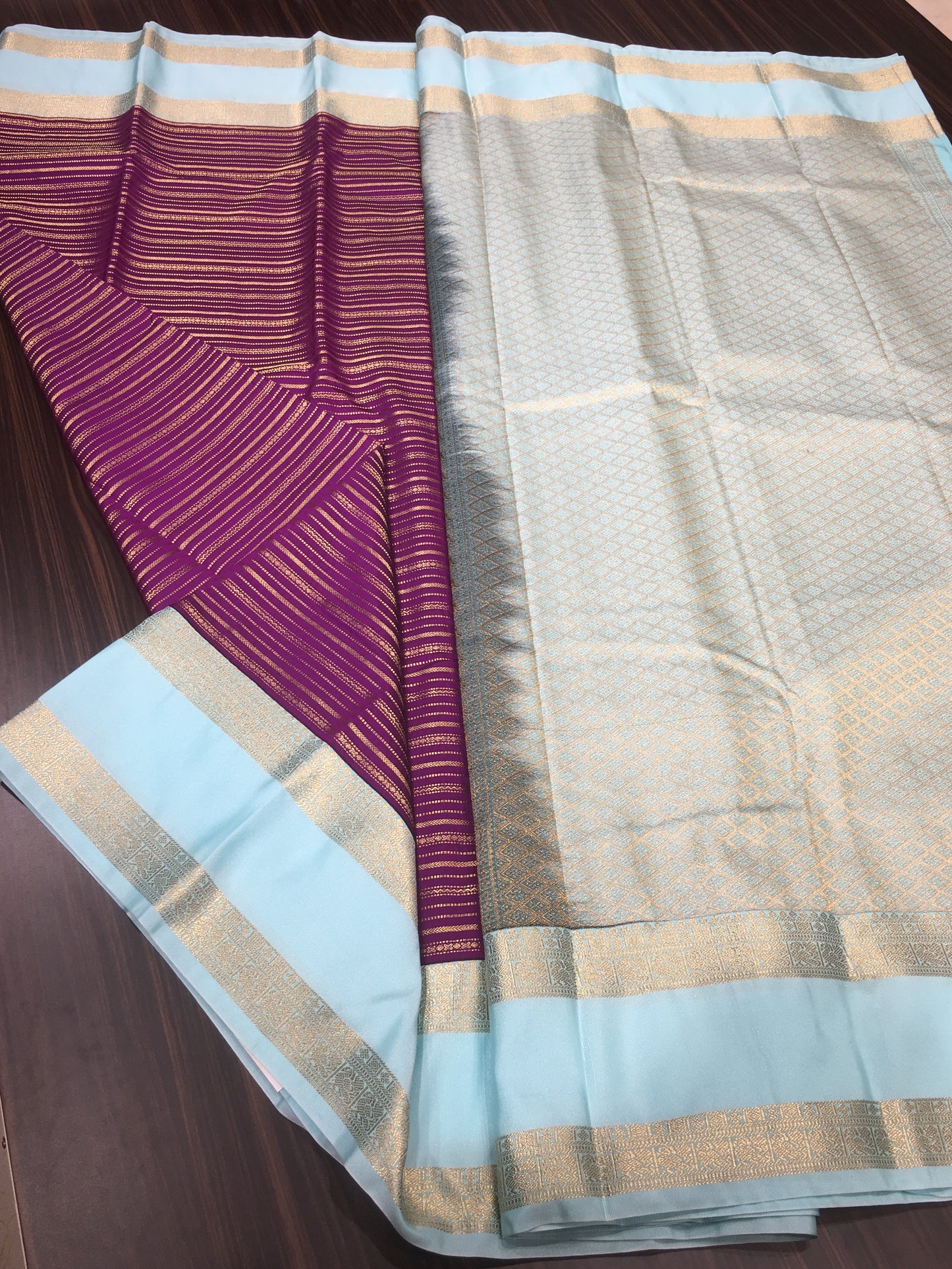 Semi Kanchipuram silk