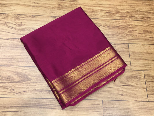 Semi Mysore Crape Silk