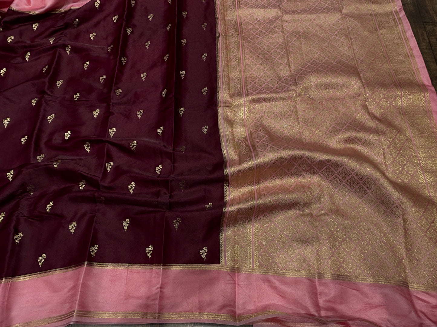 Soft crape saree
