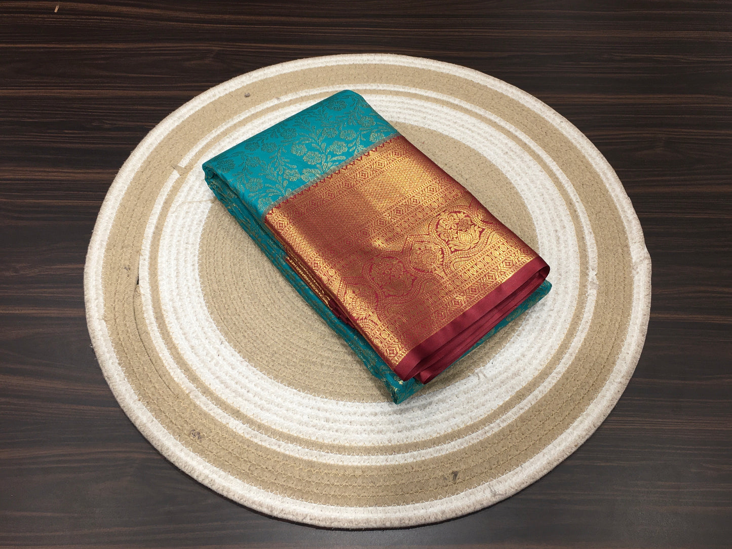 Semi Kanchipuram silk