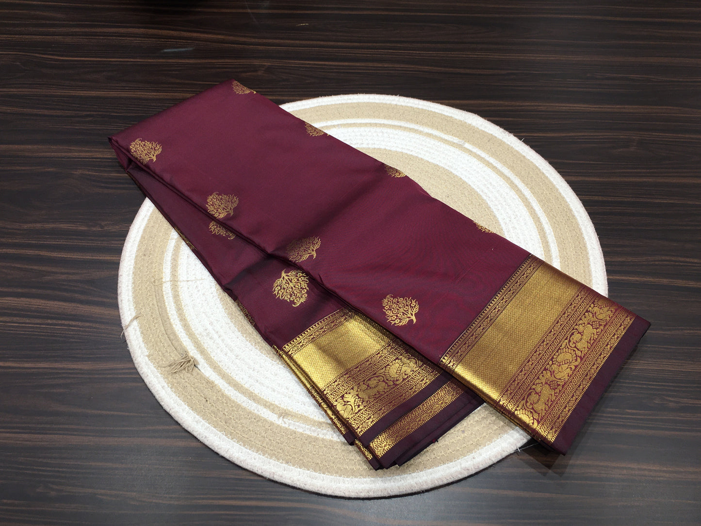 Semi Kanchipuram silk