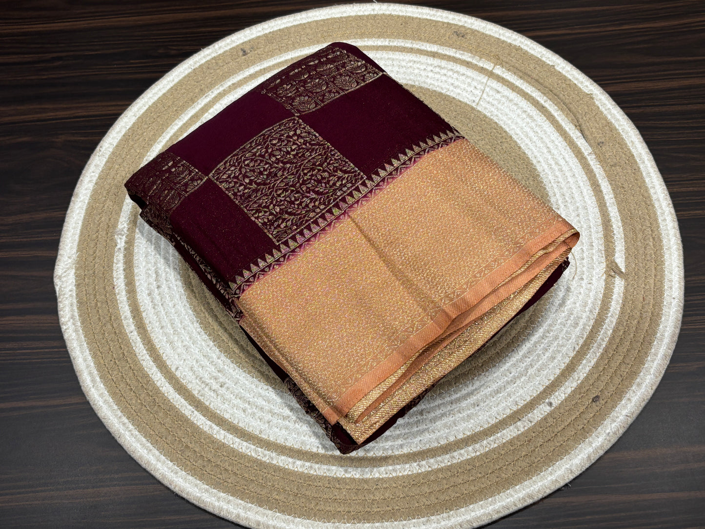 Chiffon georgette saree