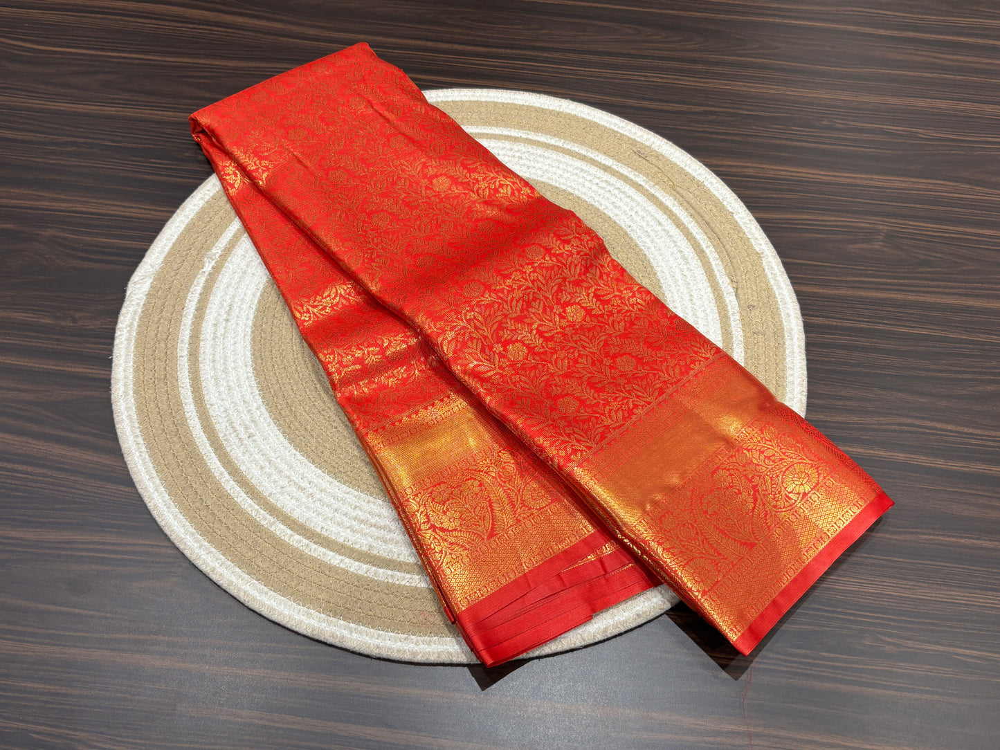 Semi Kanchipuram silk