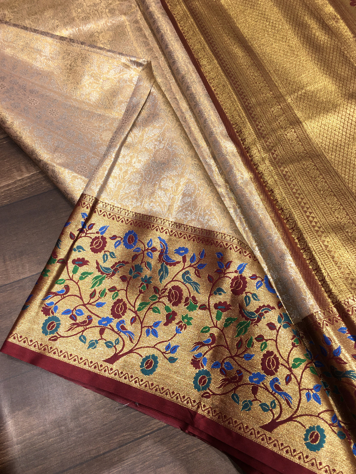 Semi Kanchipuram Tissue
