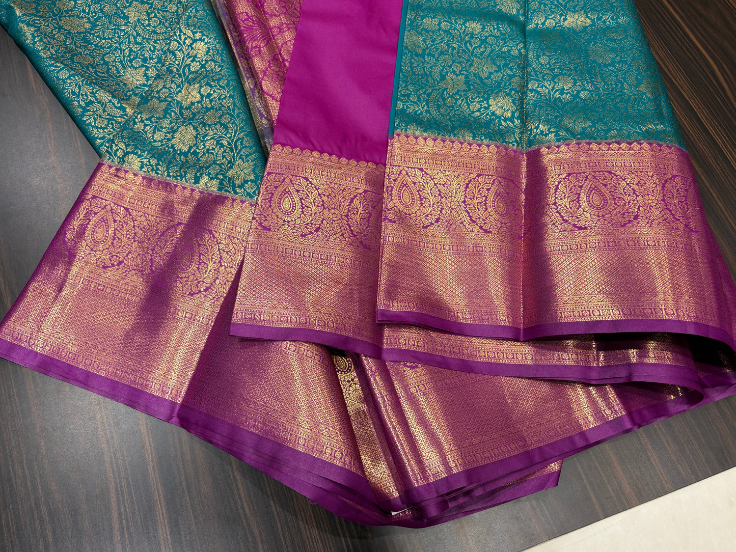 Semi Kanchipuram silk
