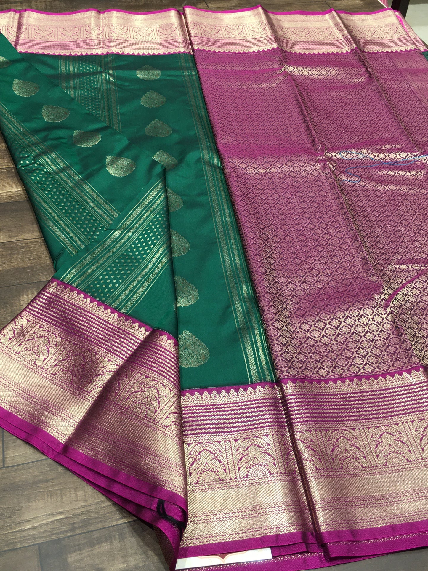 Semi Kanchipuram silk