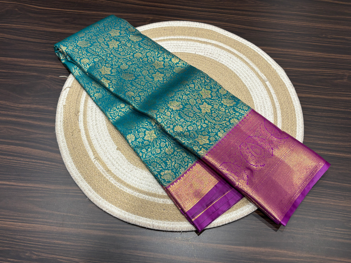 Semi Kanchipuram silk