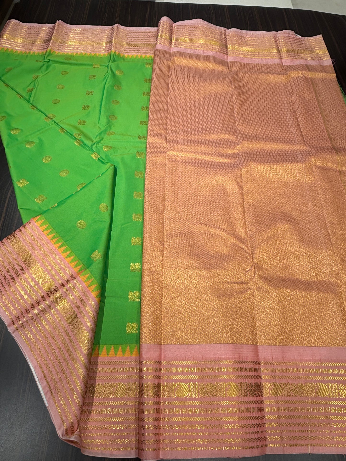 Semi Kanchipuram silk