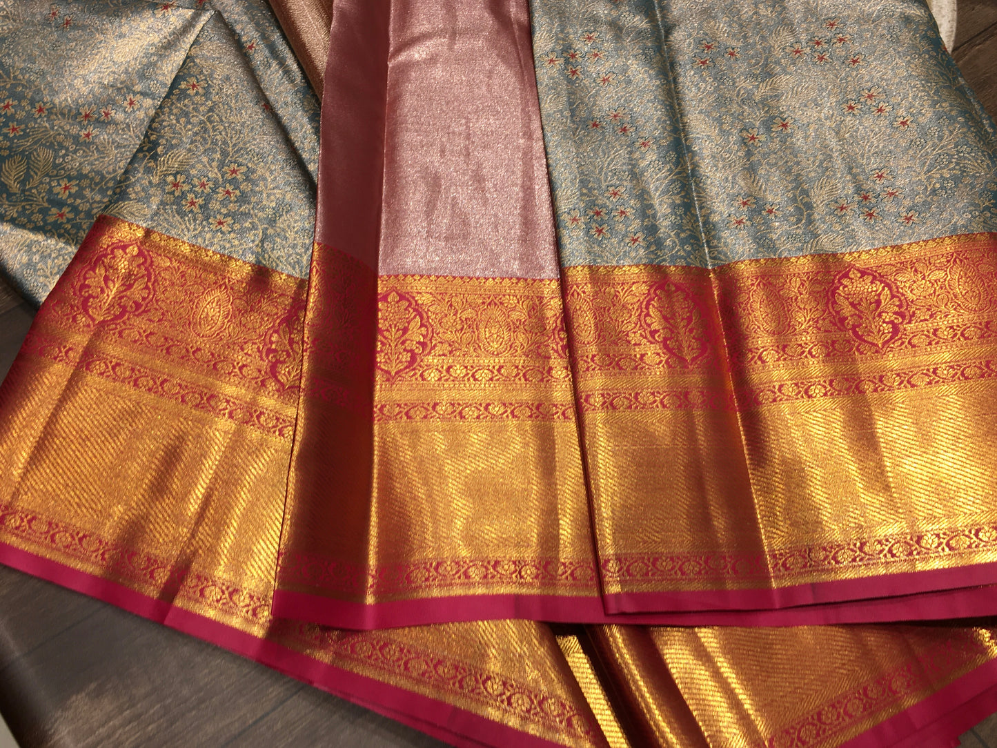 Semi Kanchipuram Tissue
