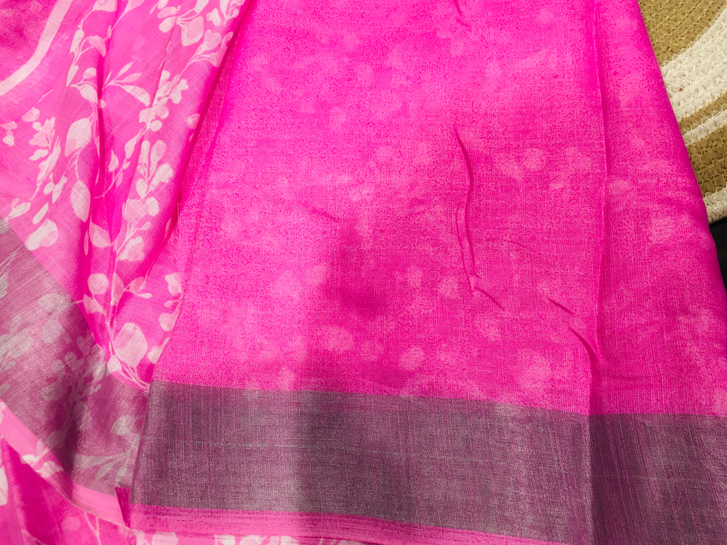 Fancy cotton saree