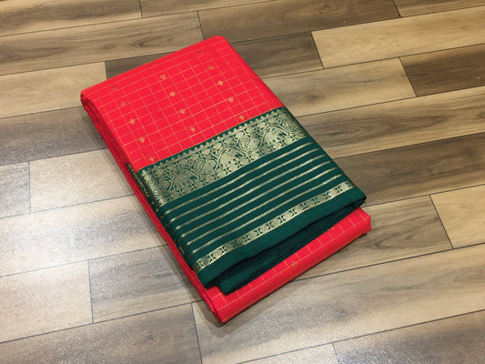 Semi Kanchipuram silk