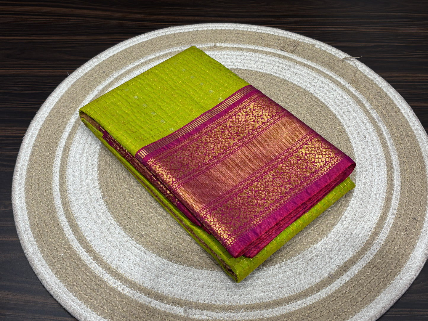 Semi Kanchipuram silk