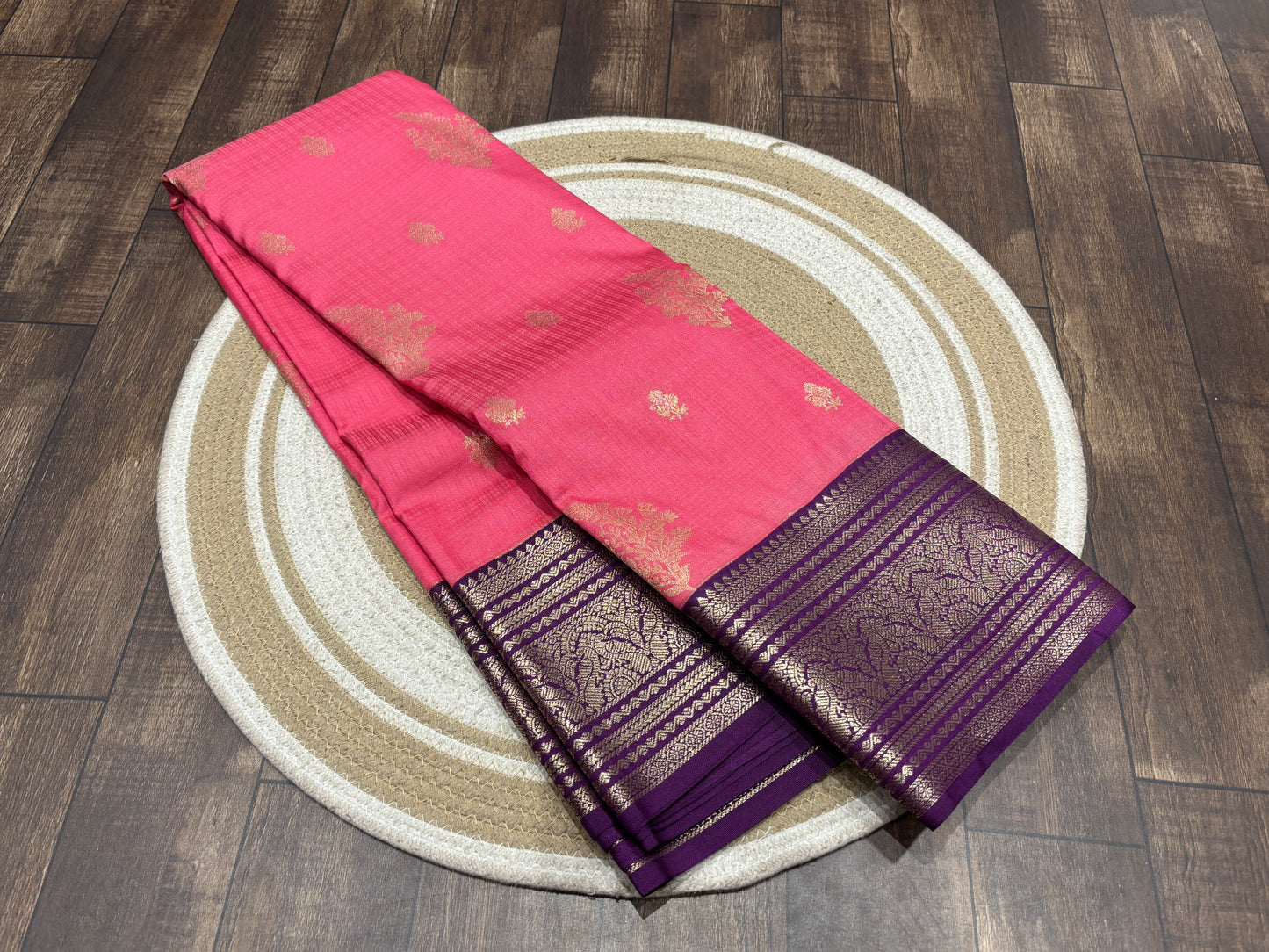 Semi Kanchipuram silk