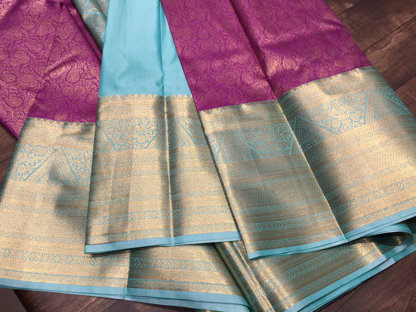 Semi Kanchipuram silk