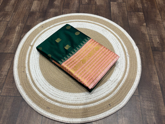 Semi Kanchipuram silk