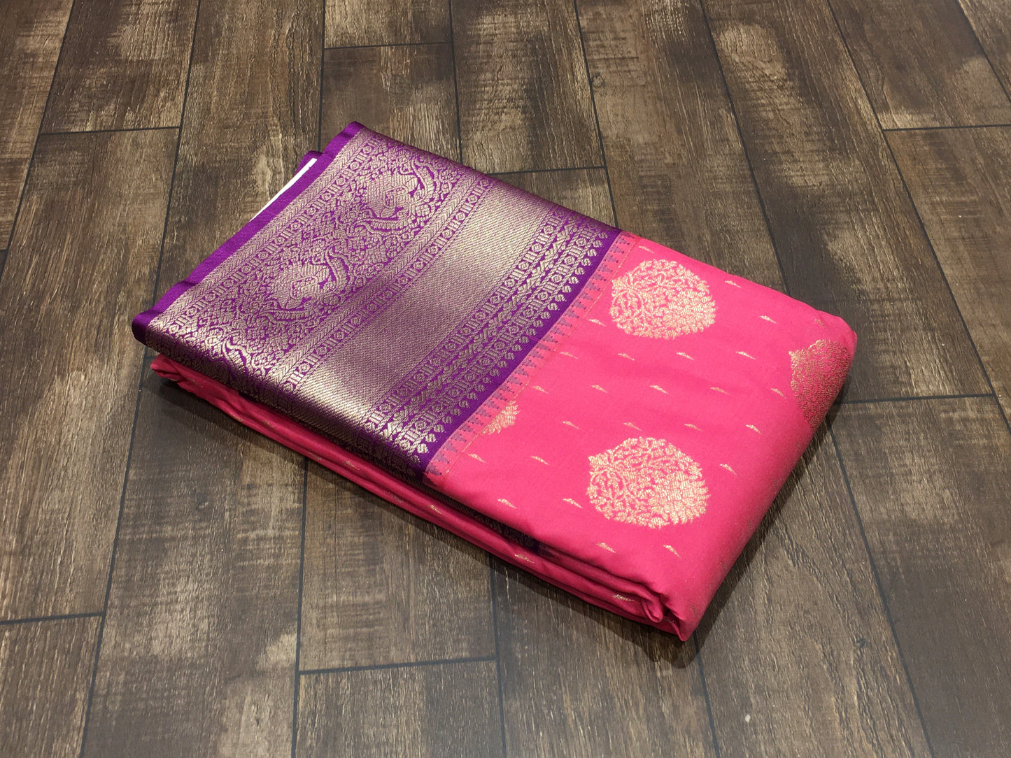 Semi Kanchipuram silk