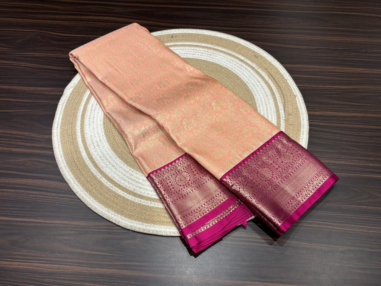 Semi Kanchipuram silk