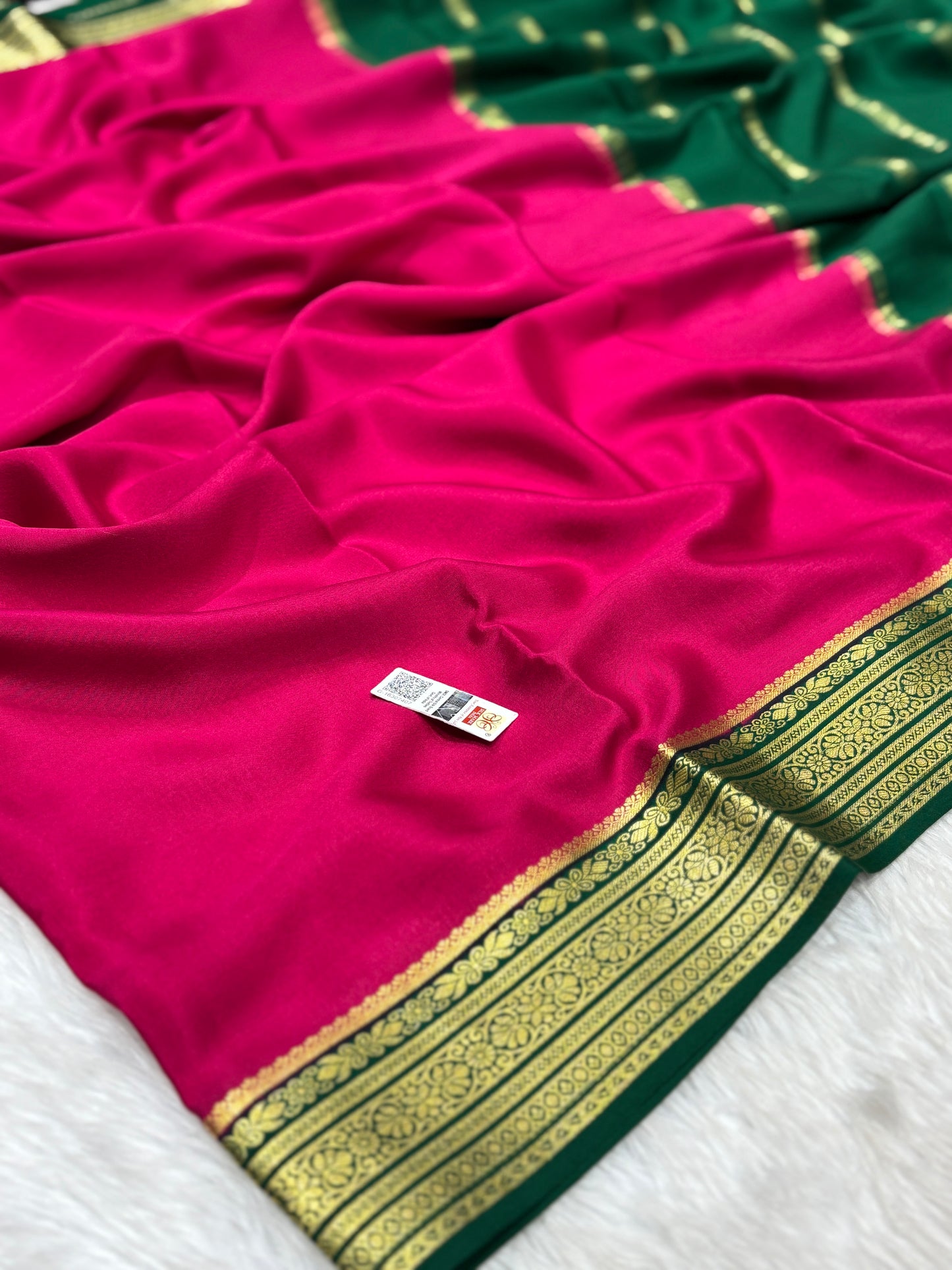Pure Mysore silk