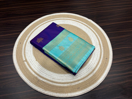Semi Kanchipuram silk