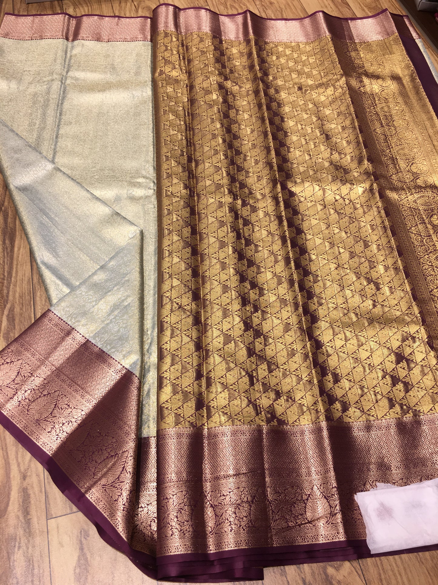 Semi Kanchipuram tissue