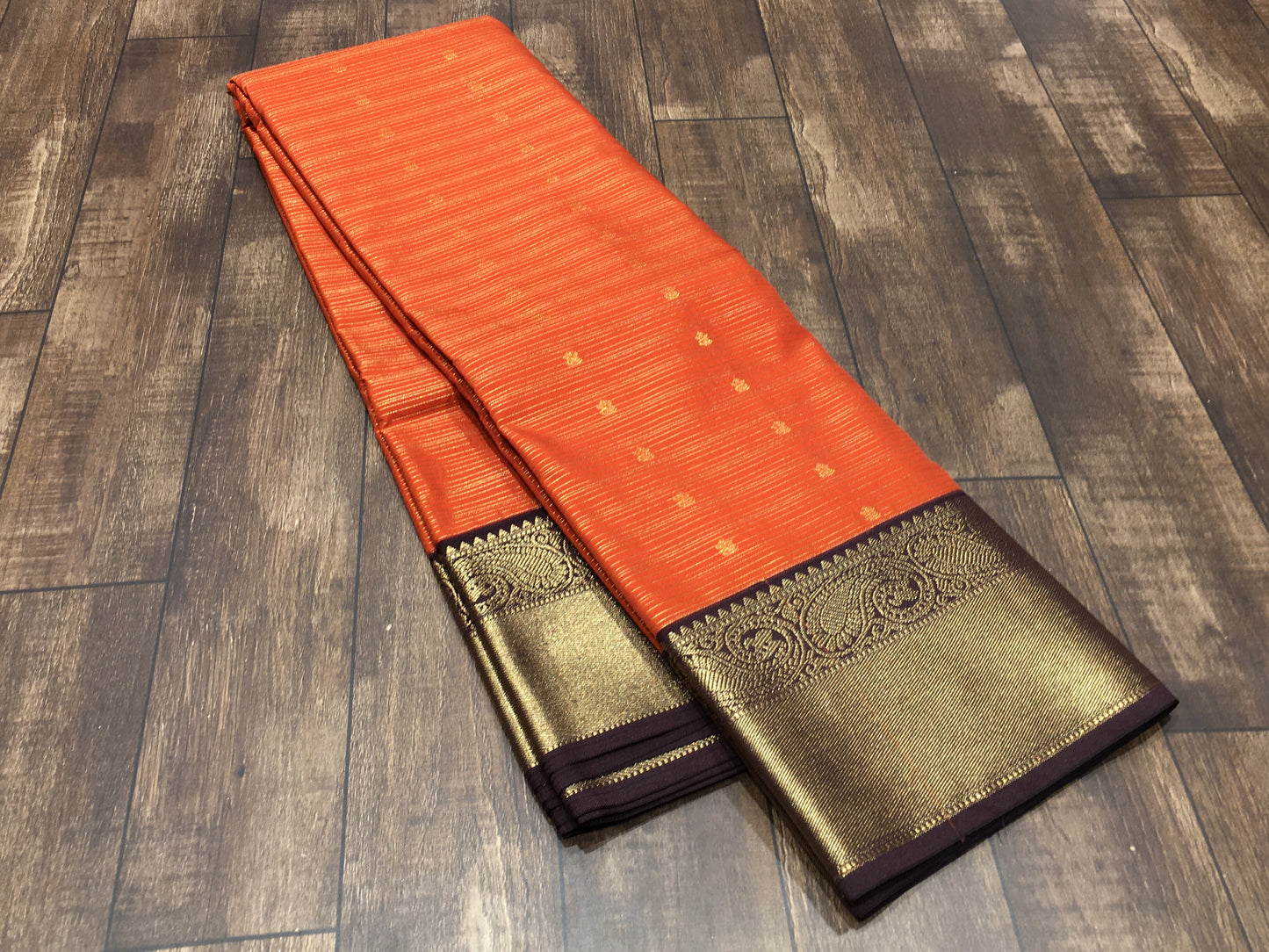 Semi Kanchipuram silk